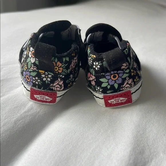 Vans Black Baby Walker Shoes Slip-On Style - Picture 2 of 3